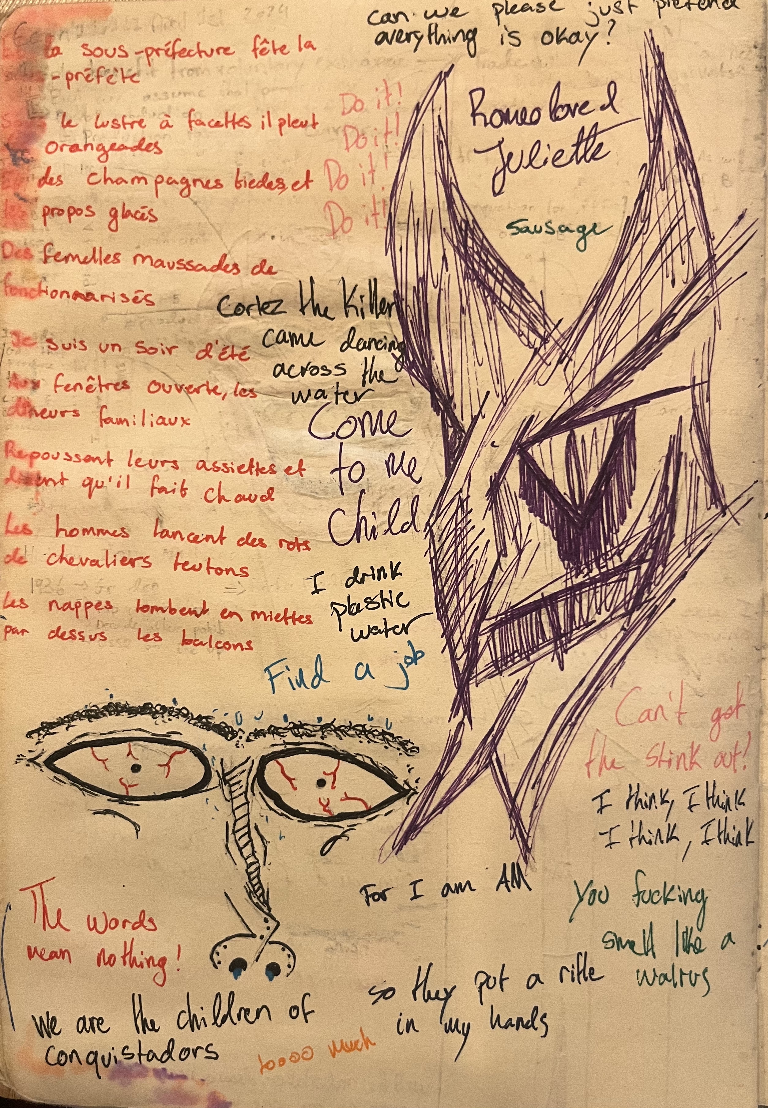 Notebook scan: Another page