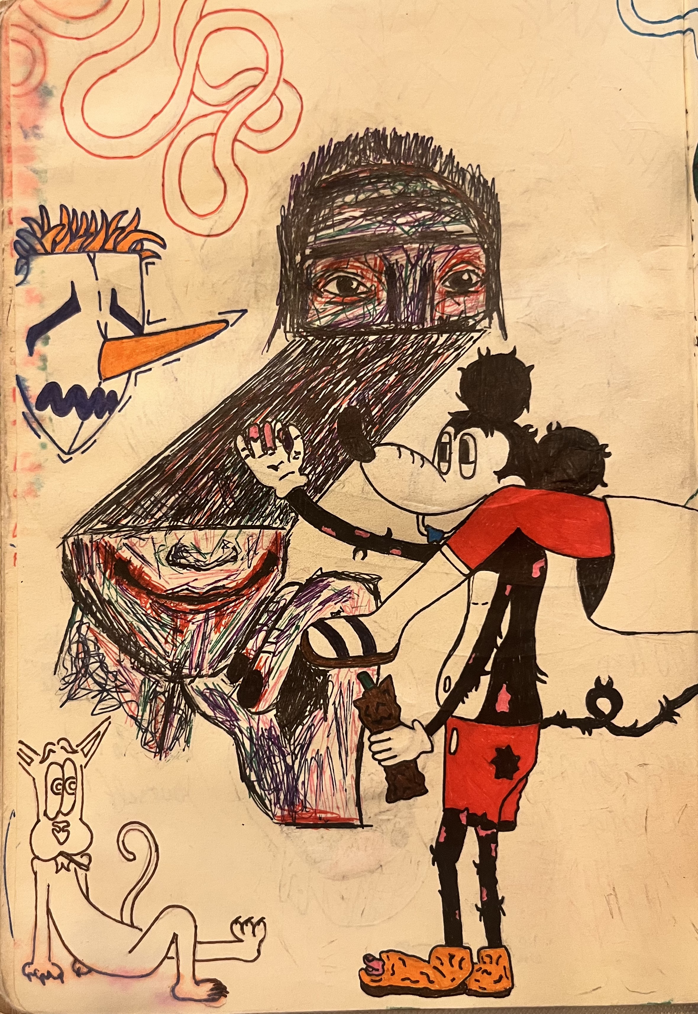 Notebook scan: Another page