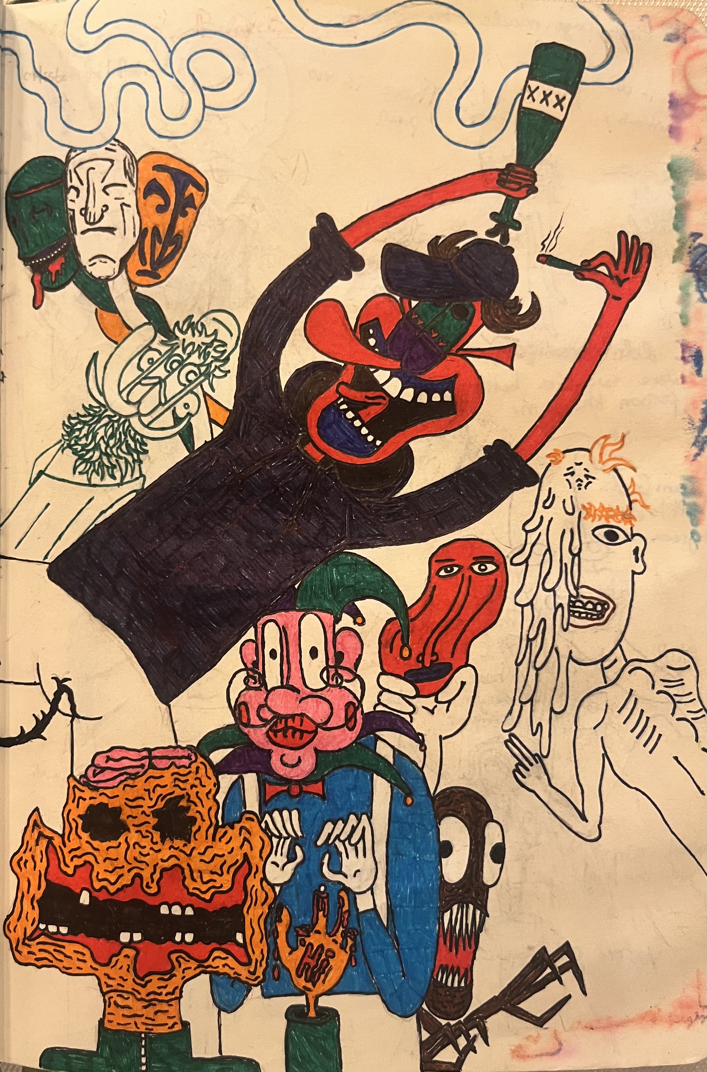 Notebook scan: Another page