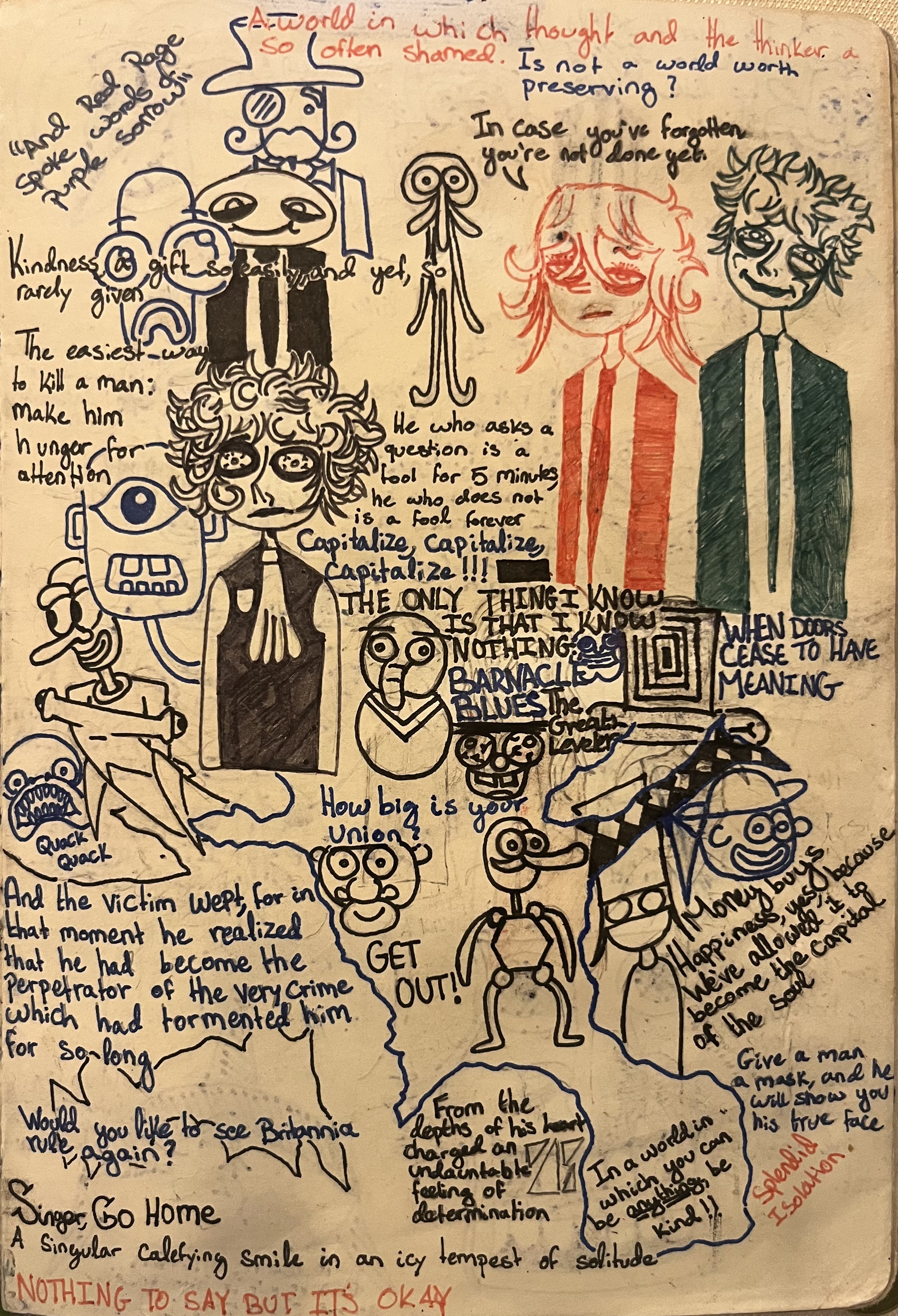 Notebook scan: Another page