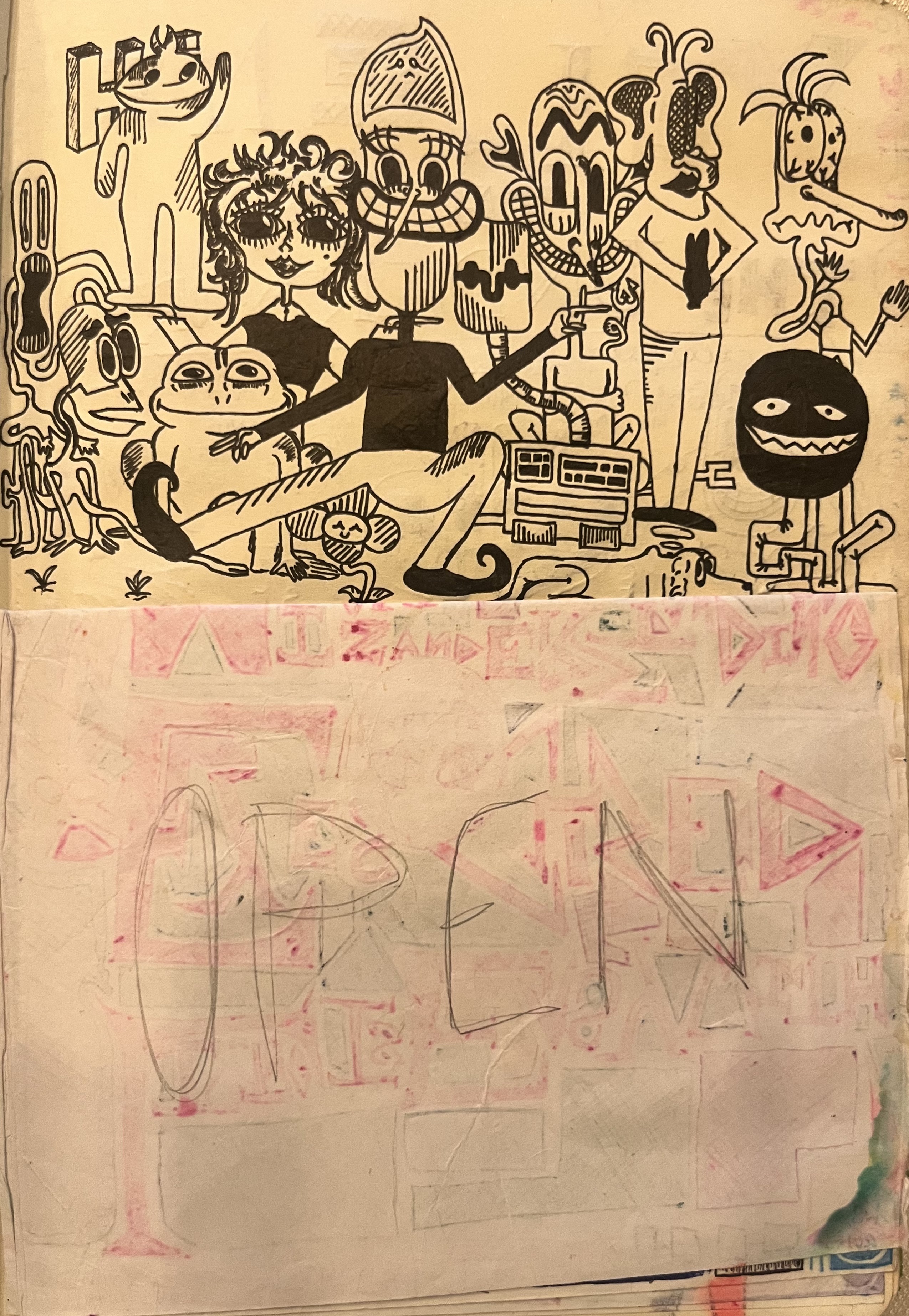 Notebook scan: Another page