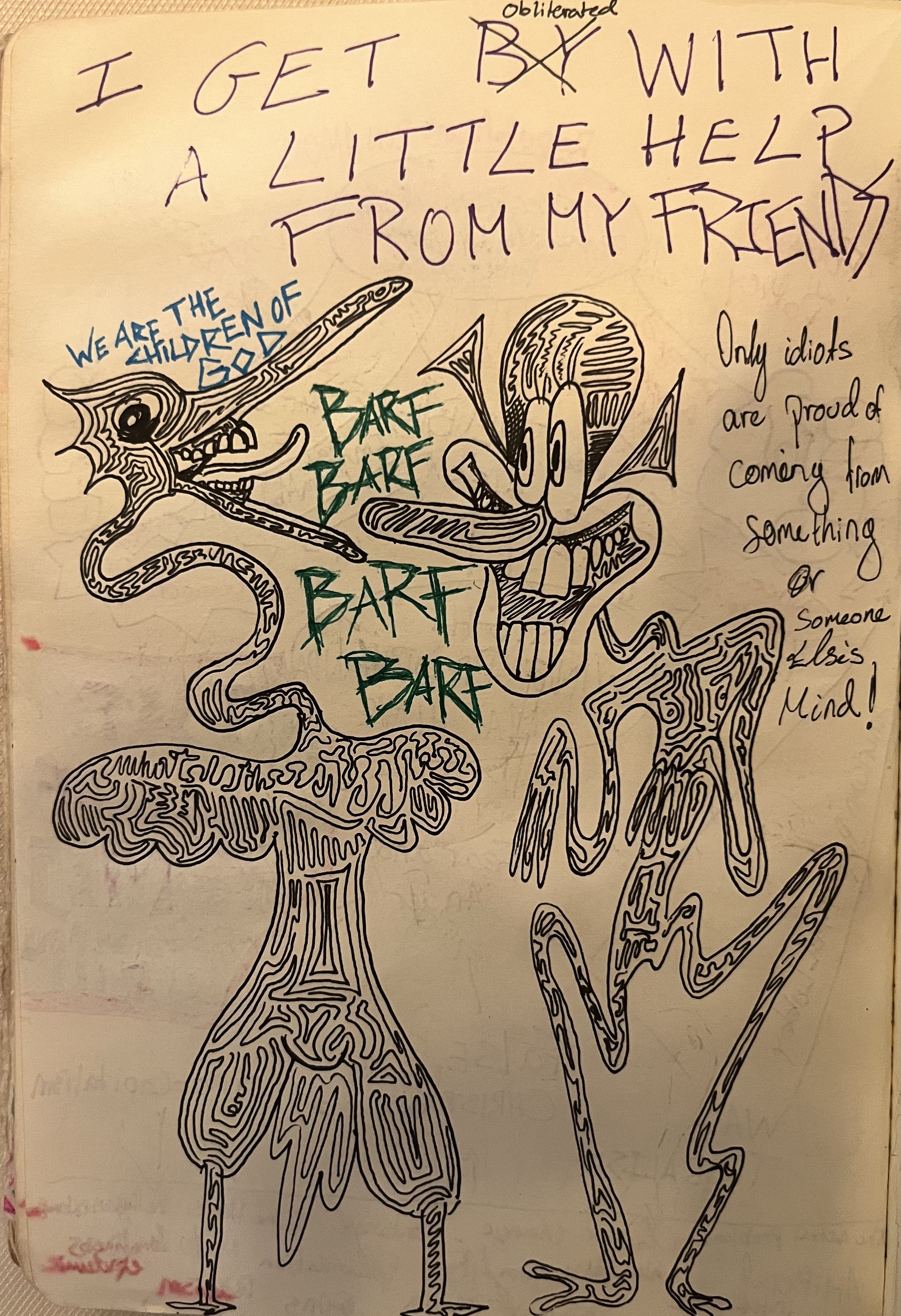 Notebook scan: Another page