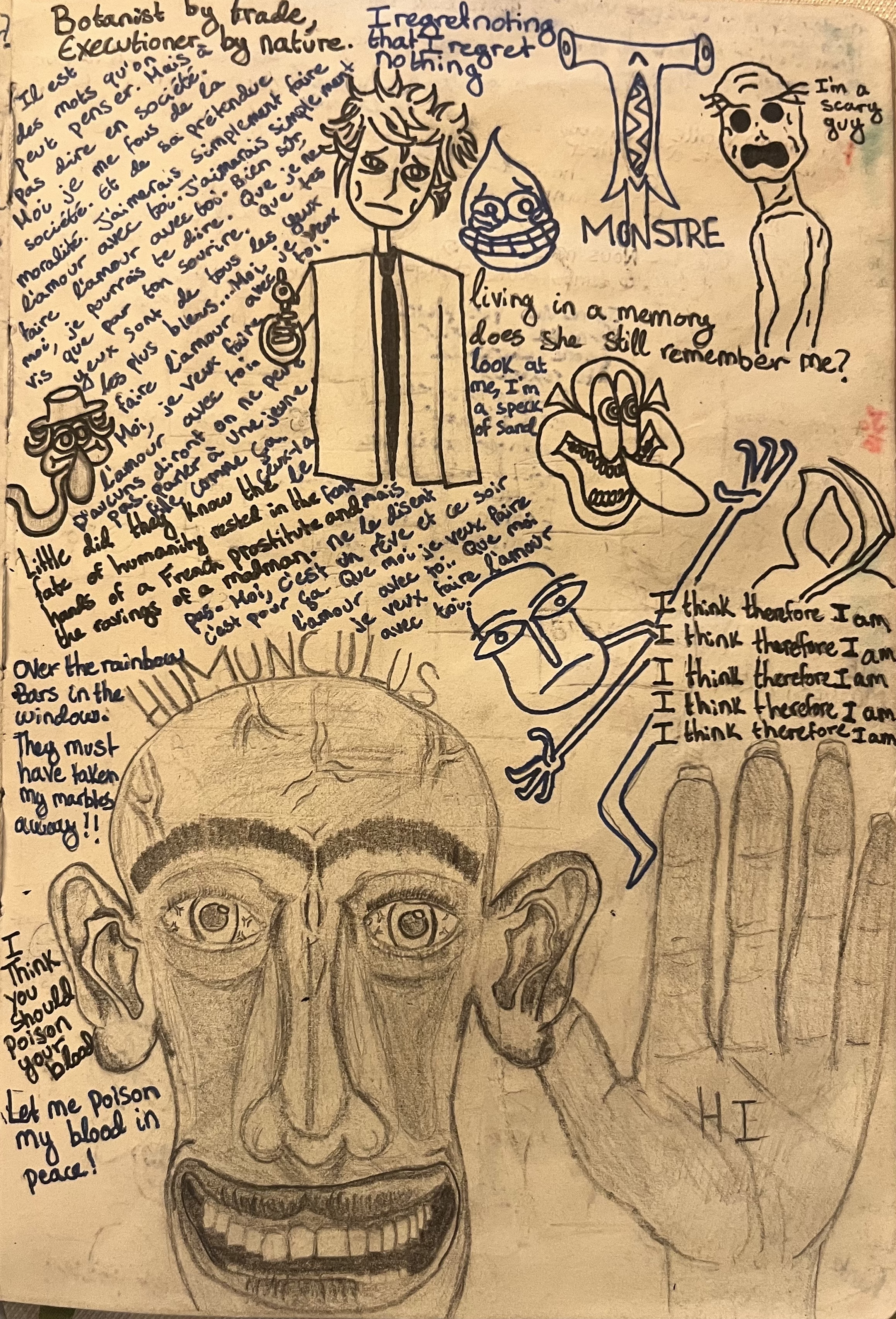 Notebook scan: Another page