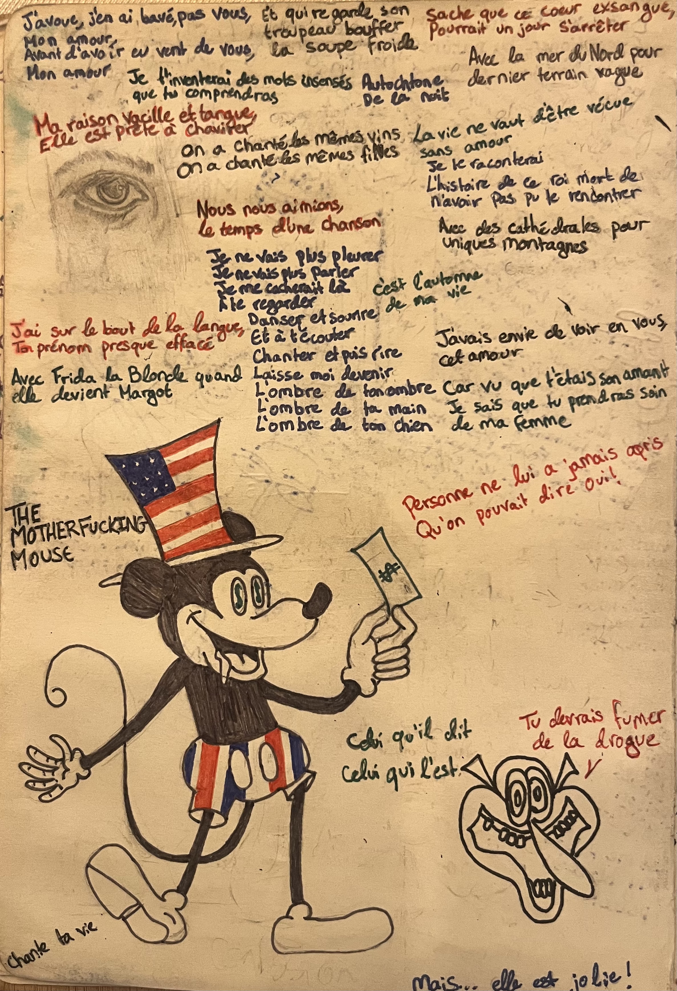 Notebook scan: Another page