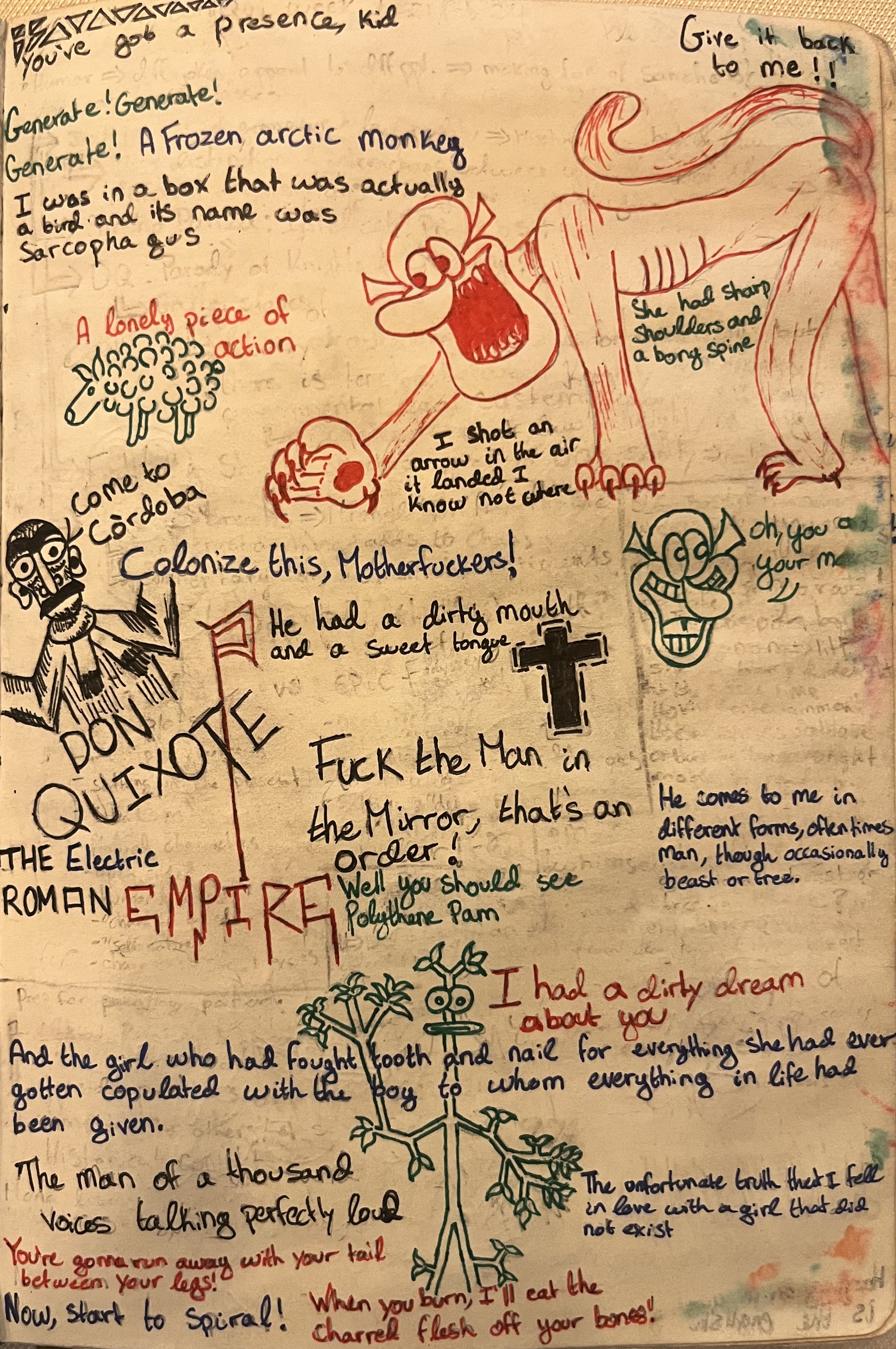 Notebook scan: Another page